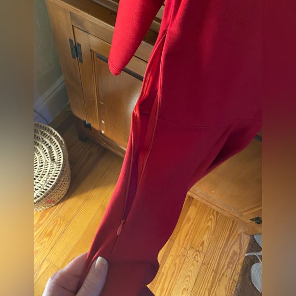 Lulu’s Tip the Scallops red dress - Picture 5 of 9